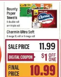 Lowes Foods Bounty Paper Towels offer