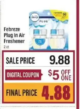 Lowes Foods Febreze Plug In Air Freshener offer