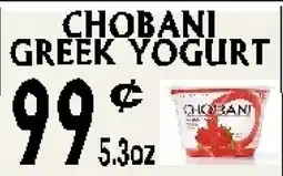 Circus Fruits CHOBANI GREEK YOGURT offer