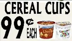 Circus Fruits CEREAL CUPS offer