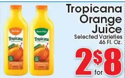 Supremo Foods Inc Tropicana Orange Juice offer