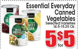 Supremo Foods Inc Essential Everyday Canned Vegetables offer
