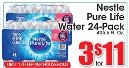 Supremo Foods Inc Nestle Pure Life Water offer