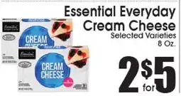 Supremo Foods Inc Essential Everyday Cream Cheese offer