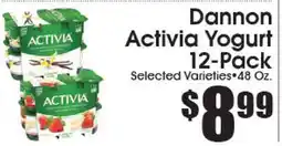 Supremo Foods Inc Dannon Activia Yogurt offer