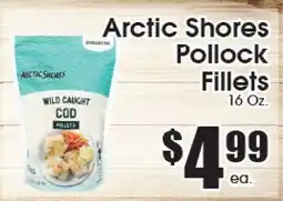 Supremo Foods Inc Arctic Shores Pollock Fillets offer