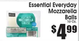 Supremo Foods Inc Essential Everyday Mozzarella Balls offer