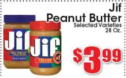 Supremo Foods Inc Jif Peanut Butter offer