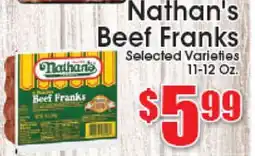 Supremo Foods Inc Nathan's Beef Franks offer