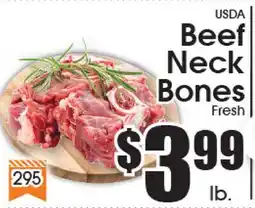 Supremo Foods Inc USDA Beef Neck Bones offer