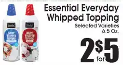 Supremo Foods Inc Essential Everyday Whipped Topping offer