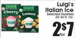 Supremo Foods Inc Luigi's Italian Ice offer