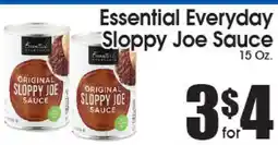 Supremo Foods Inc Essential Everyday Sloppy Joe Sauce offer