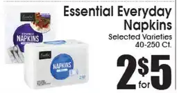 Supremo Foods Inc Essential Everyday Napkins offer