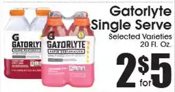 Supremo Foods Inc Gatorlyte Single Serve offer