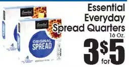 Supremo Foods Inc Essential Everyday Spread Quarters offer