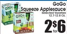 Supremo Foods Inc GoGo Squeeze Applesauce offer
