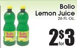 Supremo Foods Inc Bolio Lemon Juice offer