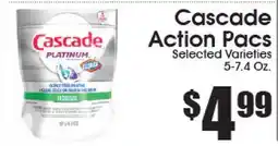 Supremo Foods Inc Cascade Action Pacs offer