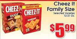 Supremo Foods Inc Cheez It Family Size offer