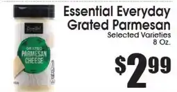 Supremo Foods Inc Essential Everyday Grated Parmesan offer
