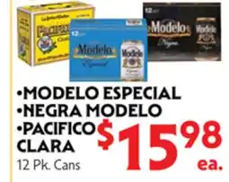 La Chiquita Food Market MODELO ESPECIAL • NEGRA MODELO • PACIFICO CLARA offer