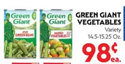 La Chiquita Food Market GREEN GIANT VEGETABLES offer