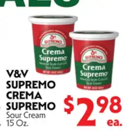 La Chiquita Food Market V&V SUPREMO CREMA SUPREMO offer