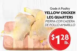 La Chiquita Food Market Grade A Poultry YELLOW CHICKEN LEG QUARTERS offer