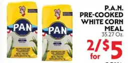 La Chiquita Food Market P.A.N. PRE-COOKED WHITE CORN MEAL offer