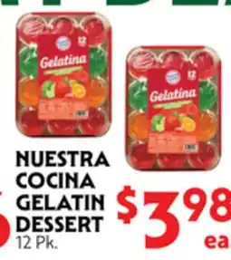 La Chiquita Food Market NUESTRA COCINA GELATIN DESSERT offer
