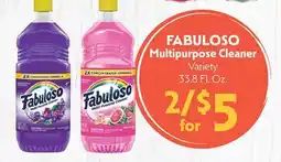 La Chiquita Food Market FABULOSO Multipurpose Cleaner offer