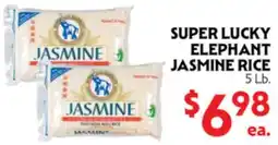 La Chiquita Food Market SUPER LUCKY ELEPHANT JASMINE RICE offer