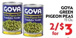 La Chiquita Food Market GOYA GREEN PIGEON PEAS offer