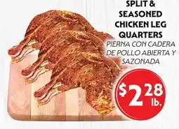 La Chiquita Food Market SPLIT & SEASONED CHICKEN LEG QUARTERS offer