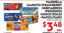 La Chiquita Food Market MARINELA •GANSITO STRAWBERRY •SUBMARINOS •PINGÜINOS •CHOCO Roles •Napolitano offer