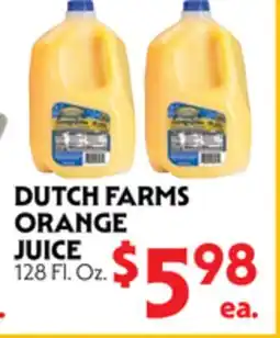 La Chiquita Food Market DUTCH FARMS ORANGE JUICE offer