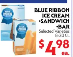 La Chiquita Food Market BLUE RIBBON ICE CREAM SANDWICH BAR offer