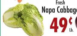 Garden Fresh Market Fresh Napa Cabbage offer