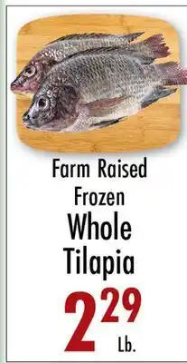 Garden Fresh Market Farm Raised Frozen Whole Tilapia offer