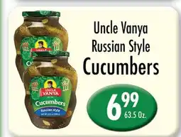 Garden Fresh Market Uncle Vanya Russian Style Cucumbers offer