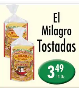 Garden Fresh Market El Milagro Tostadas offer