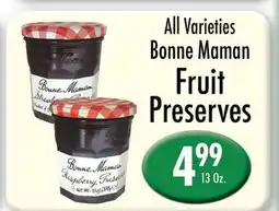 Garden Fresh Market All Varieties Bonne Maman Fruit Preserves offer