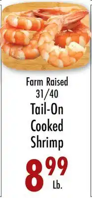 Garden Fresh Market Farm Raised 31/40 Tail-On Cooked Shrimp offer