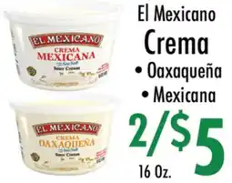 Garden Fresh Market El Mexicano Crema offer