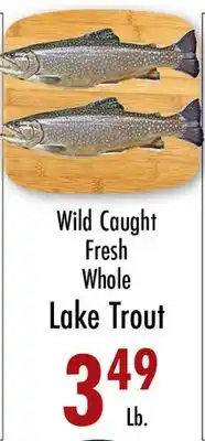 Garden Fresh Market Wild Caught Fresh Whole Lake Trout offer