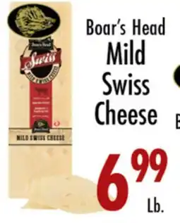 Garden Fresh Market Boar's Head Mild Swiss Cheese offer