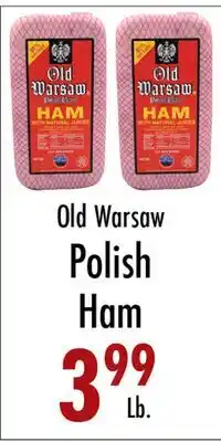 Garden Fresh Market Old Warsaw Polish Ham offer