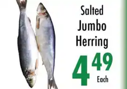 Garden Fresh Market Salted Jumbo Herring offer