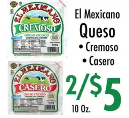 Garden Fresh Market El Mexicano Queso offer